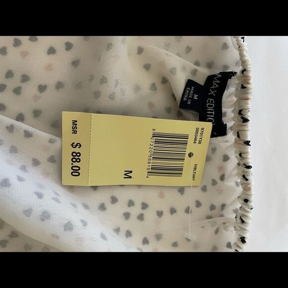 Max Edition Heart Design Top - Picture 2 of 7